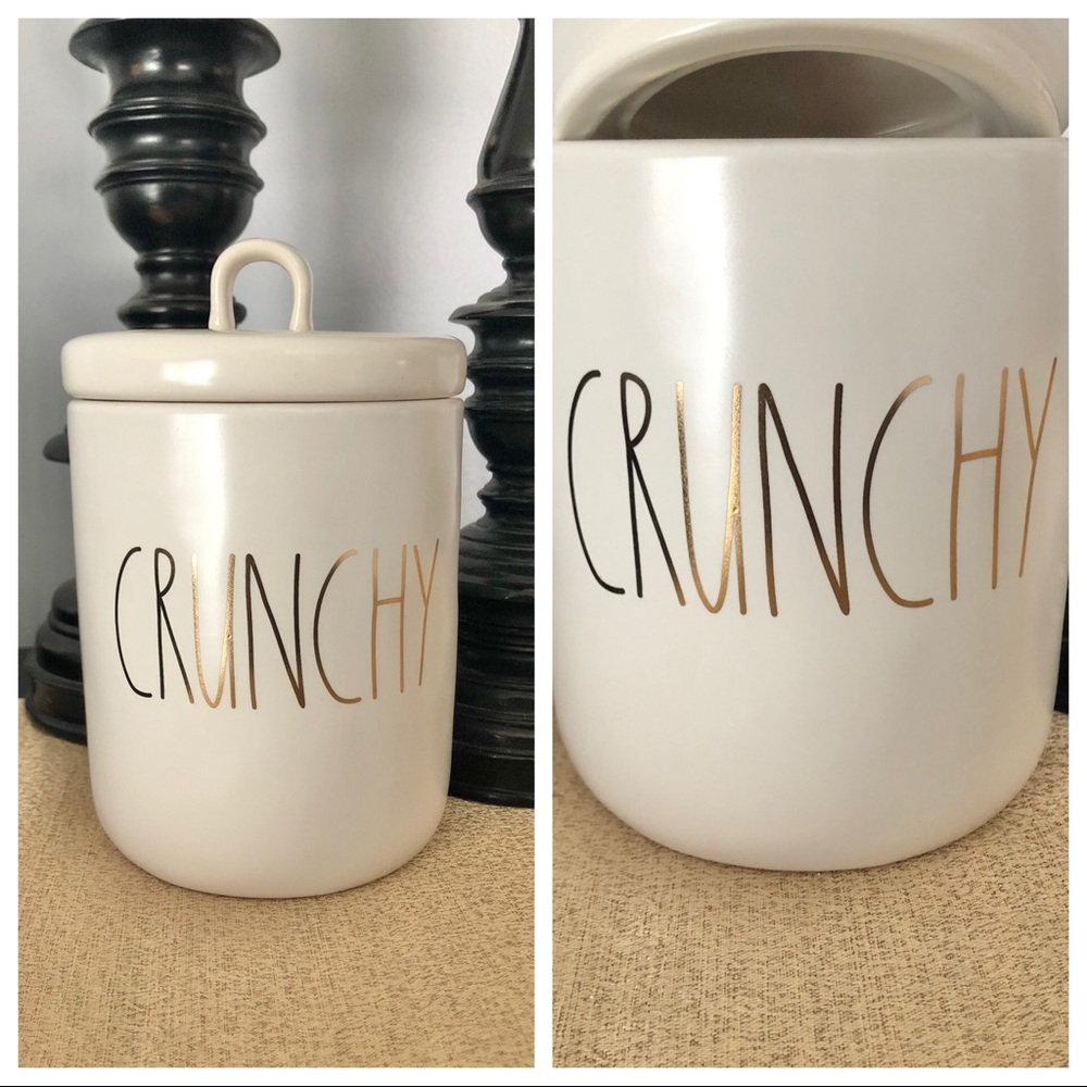 🆕Rae Dunn CRUNCHY Ceramic Canister